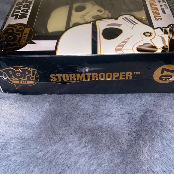 Funko Pop! PIN - Star Wars: STORM TROOPER #07 671803318403 New Sealed - Picture 5 of 8